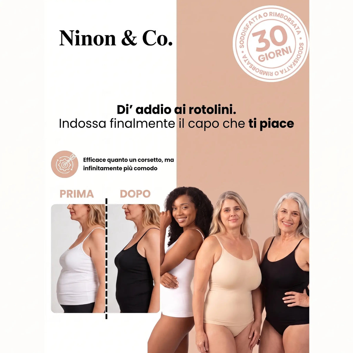 Ninon & Co - Canotta Modellante deb-02