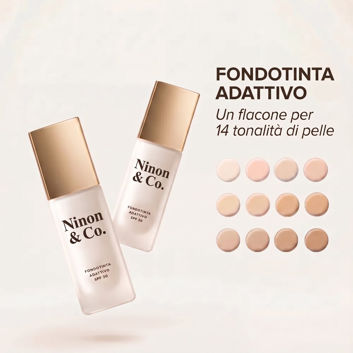 Fondotinta Adattivo 4 in 1 Ninon & Co
